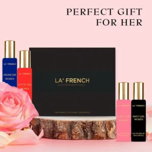 La French Luxury Giftset For Her 4 x 20ml Eau de Parfum - 80 ml (For men)
